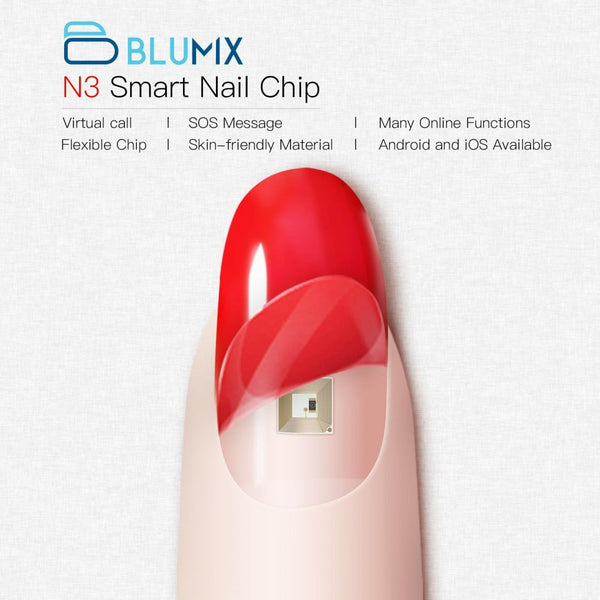 شريحة NFC الذكية من بلوميكس رقاقة بطاقة NFC مدمجة يمكن الطلاء فوقها لاخفائها