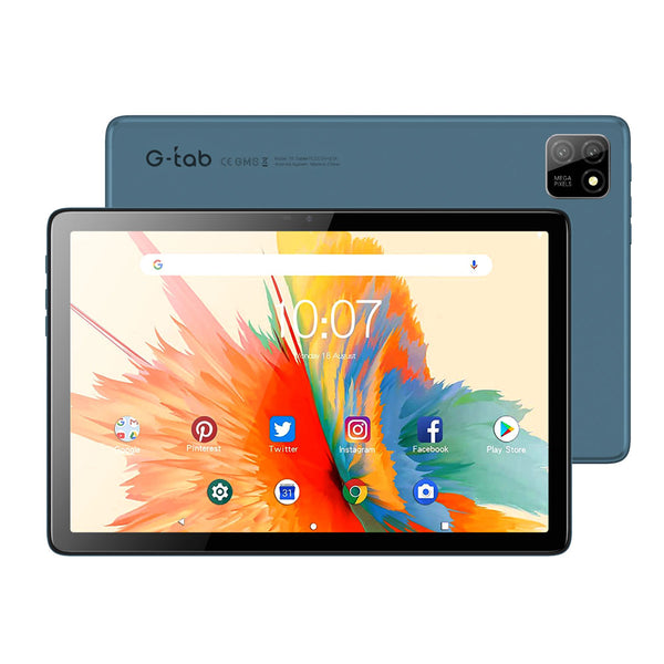 G-tab T11 Tablet, Dual SIM 4G, 10" inch IPS, Octa-Core 1.6GHz Processor, 4GB RAM, 128 GB Storage, WIFI, Bluetooth, 5+13MP Camera, 6580mAh Battery, Android 13 Operating System