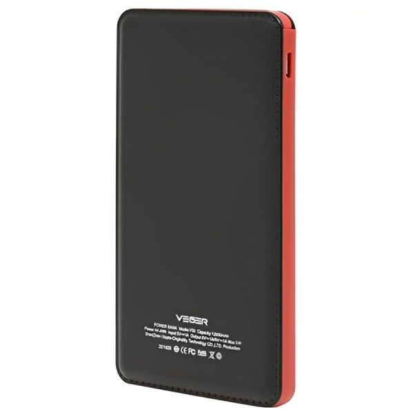 Veger 5000mAh Portable Power Bank with Built-in Cable