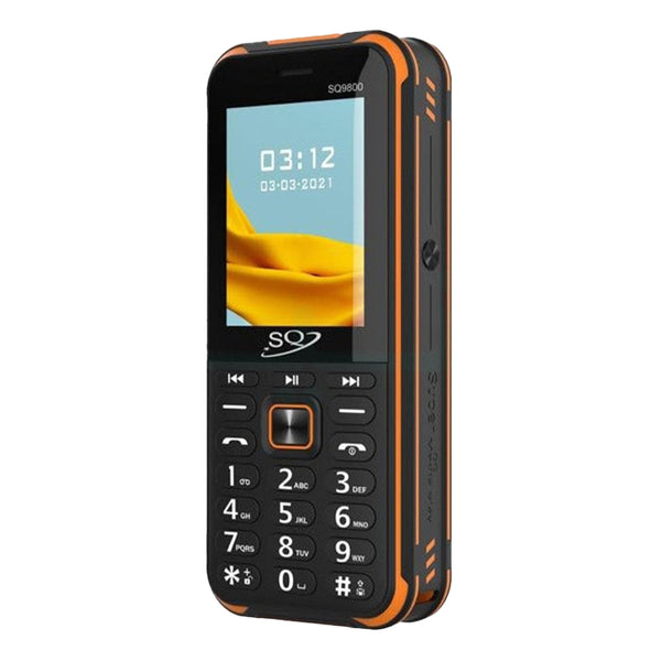 Powerful phone SQ9800, Dual SIM, Powerful Bluetooth speaker, Power Bank, Magic sound, Internal memory 32 MB, RAM 32 MB, 5980 mAH Battery, VGA camera, Powerful LED Flashlight, FM Radio.