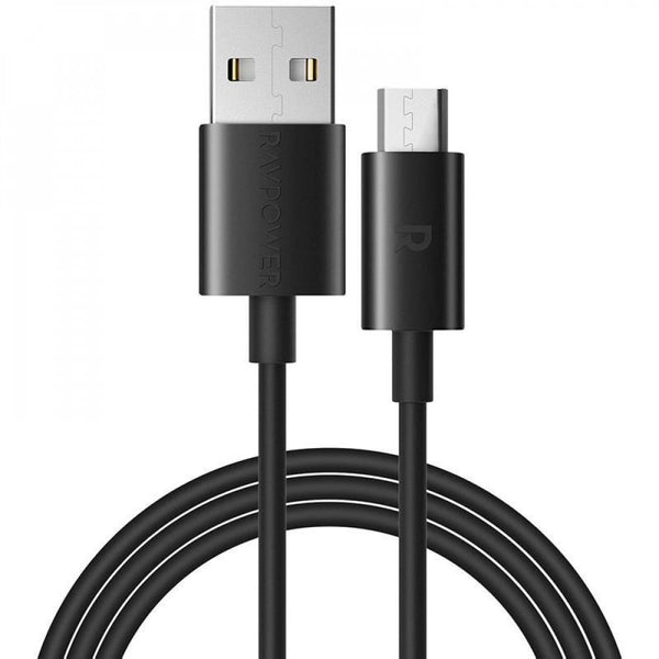 RavPower Cable 1m USB to Micro, Classic Black