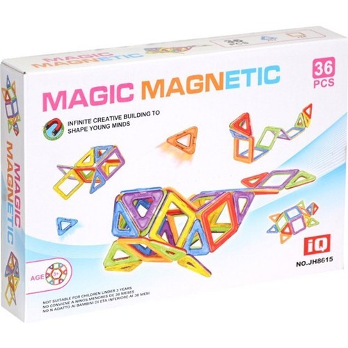 36pcs 3D magnetic building blocks set