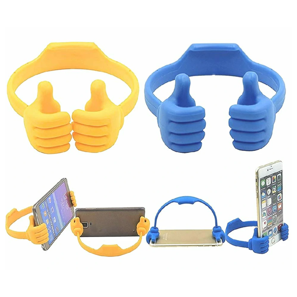 Hand-shaped holder for smartphones and tablets 