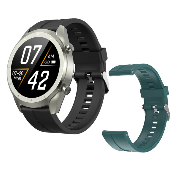 G-tab GT2 Smart Watch full touch Zinc alloy 1.28 Inch, IPS LCD screen, battery 220 mAh for several days of use