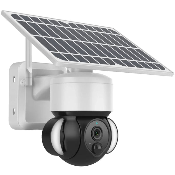 Solar Battery powered floodlight Camera ,1080p,IP65 waterproof, two way audio,WiFi